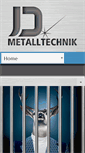 Mobile Screenshot of jd-metalltechnik.de